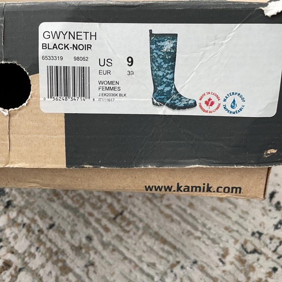 Kamik floral rain boots - Picture 5 of 5